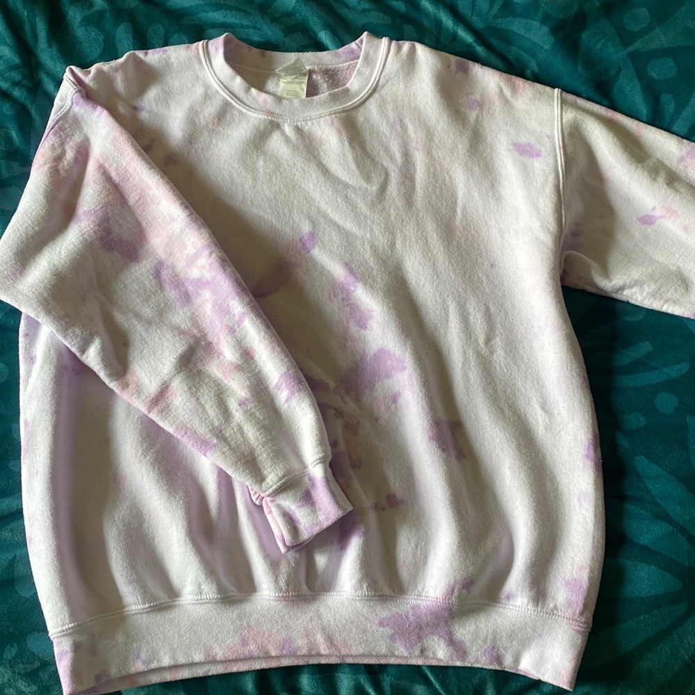 Gildan Cotton Candy Hand Tie Dye Crewneck